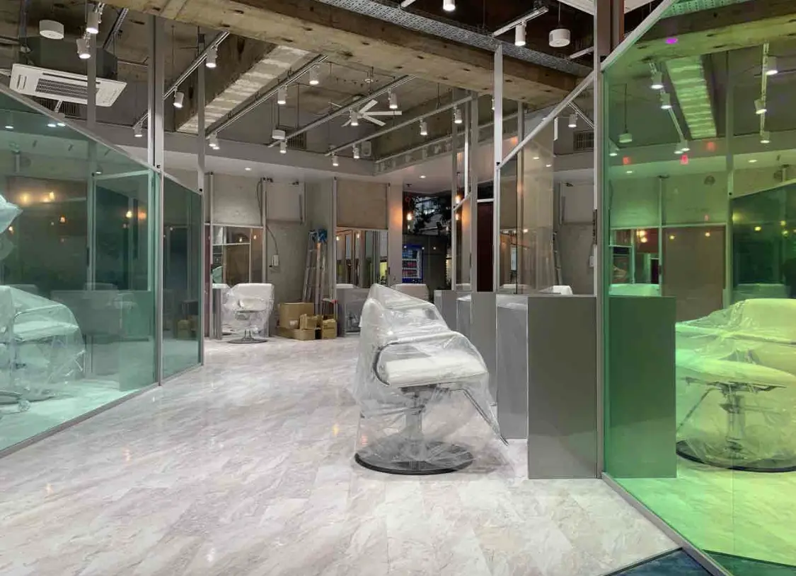 美容室の施工例